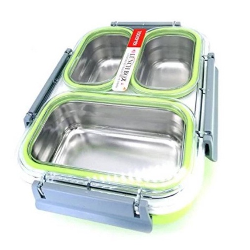 Kotak Makan Tedemei Lunch Box Leakproof Kotak Makan Sekat Anti Tumpah BPA Free