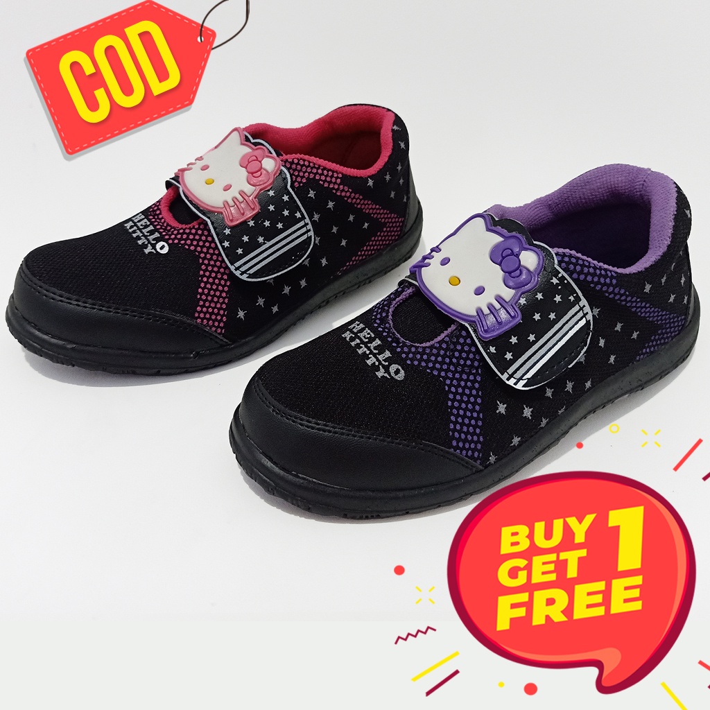 Sepatu Sekolah Sneaker Anak Perempuan Cewek Wanita Casual Umur 3 4 5 6 7 8 9 10 Tahun TK SD Kelas 1 