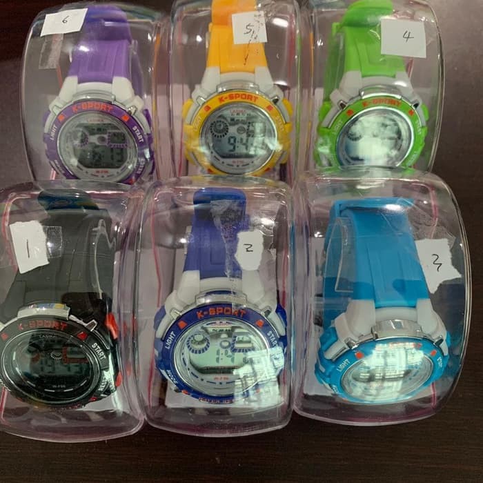 jam tangan anak k-sport lasika anti air