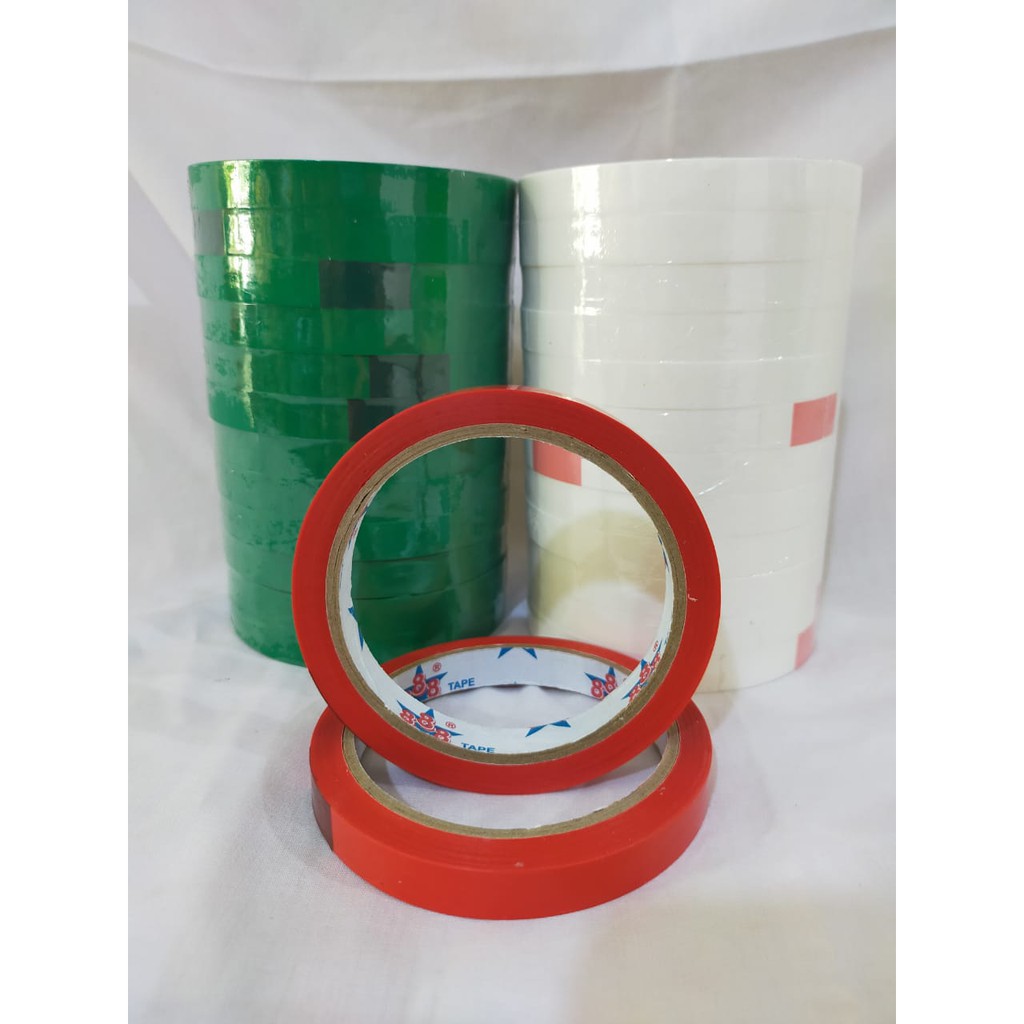 

Isolasi warna warni 888 tape 12mmx72yard
