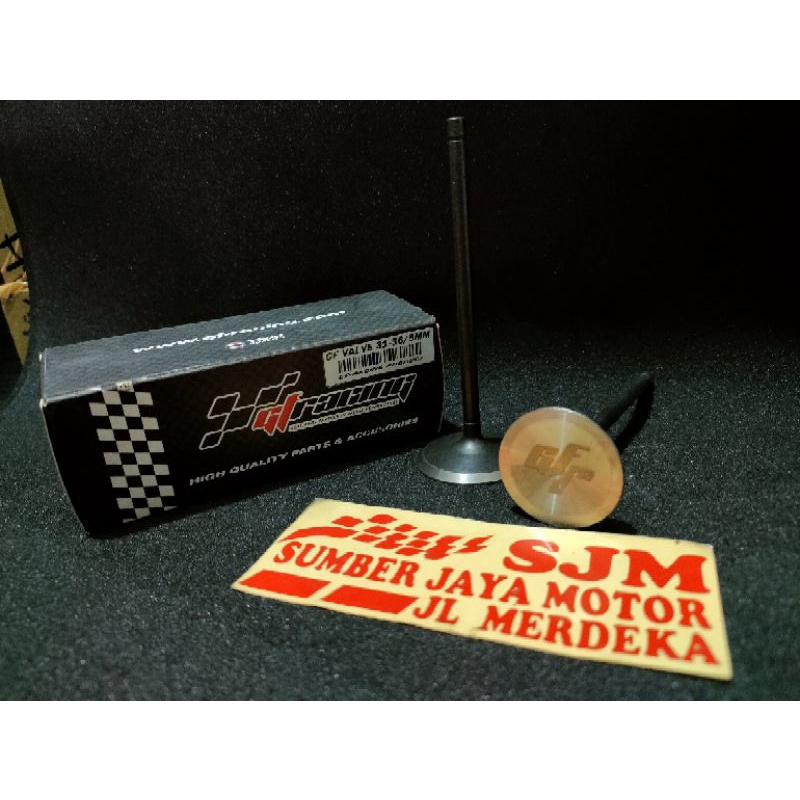 Klep 31 36 batang 5mm GF Racing payung klep 36 31 5mm GF