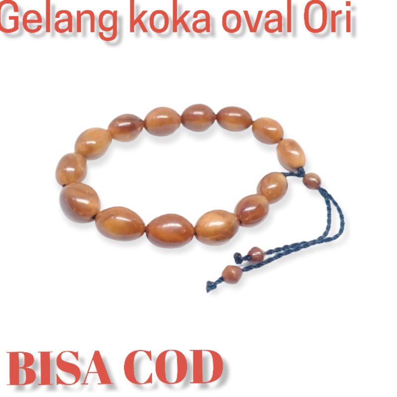 Gelang kokah Kaokah asli Oval ful besar