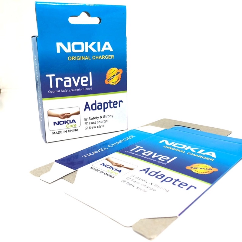 PACKINGAN CHARGER NOKIA MADE IN CHINA TRAVEL ADAPTER