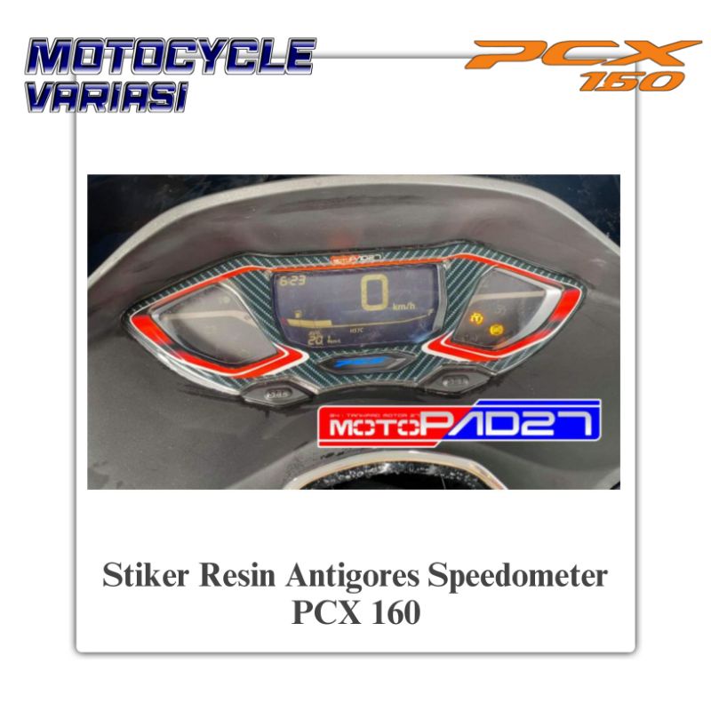 Stiker PCX 160 stiker anti gores spidometer PCX 160 2021