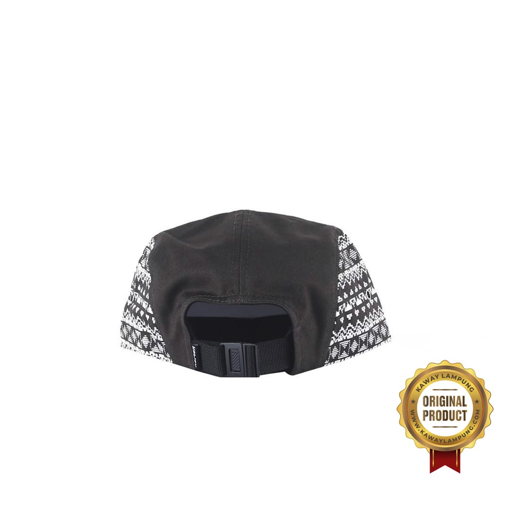 TOPI 5 PANEL PRIA WANITA - KAWAY TAPS LPG 5 PANEL GREY