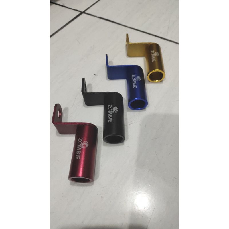 Breket Spion Dudukan Lampu Tembak Pasang di Spion Motor untuk Holder Lampu tambahan