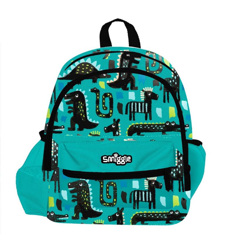 Smiggle Dino green /Tas ransel smiggle/Tas smiggle