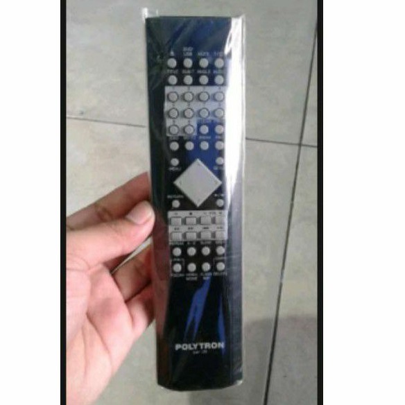 REMOTE REMOT DVD HOME THEATER POLYTRON ORIGINAL ASLI HITAM
