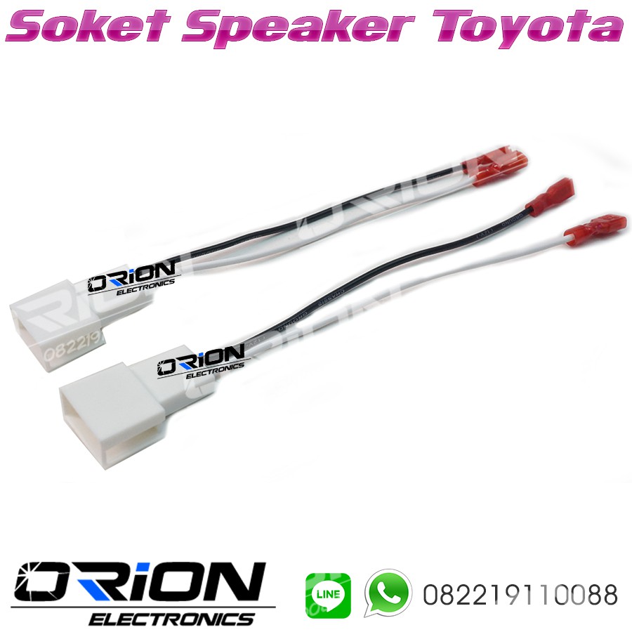Kabel Soket Speaker Toyota Soket Toyota