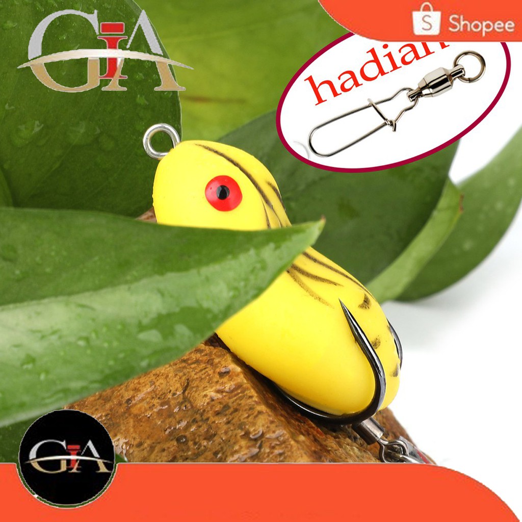 GIA PANCING 7.2 GR/4CM UMPAN PANCING CASTING GABUS BENTUK KATAK / KODOK