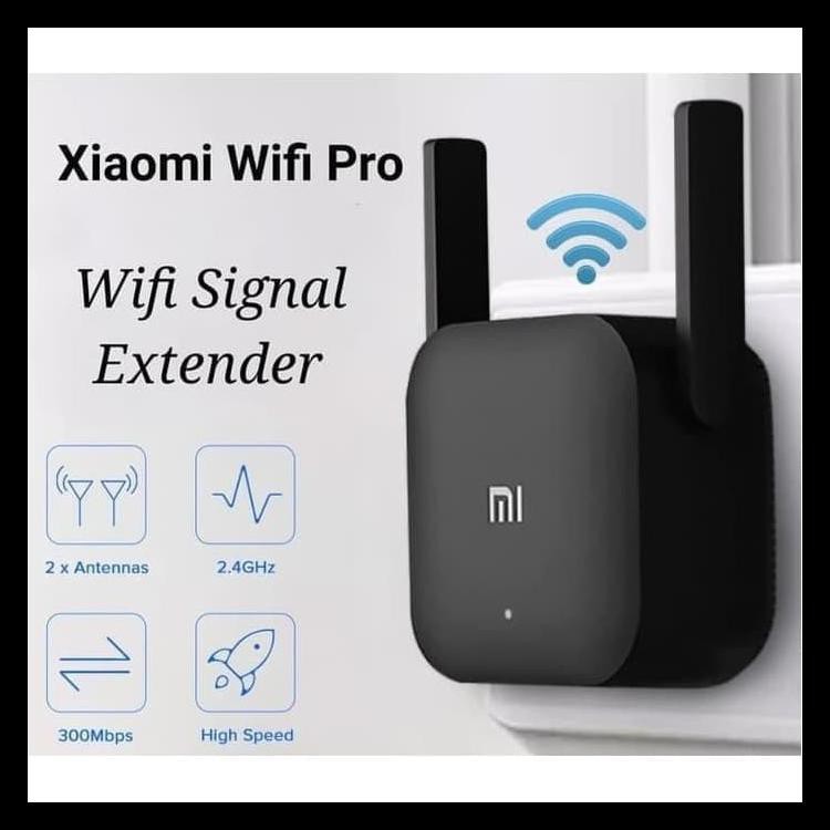 Penguat Sinyal Wifi Xiaomi Wifi Pro Wifi Amplifier / Extender