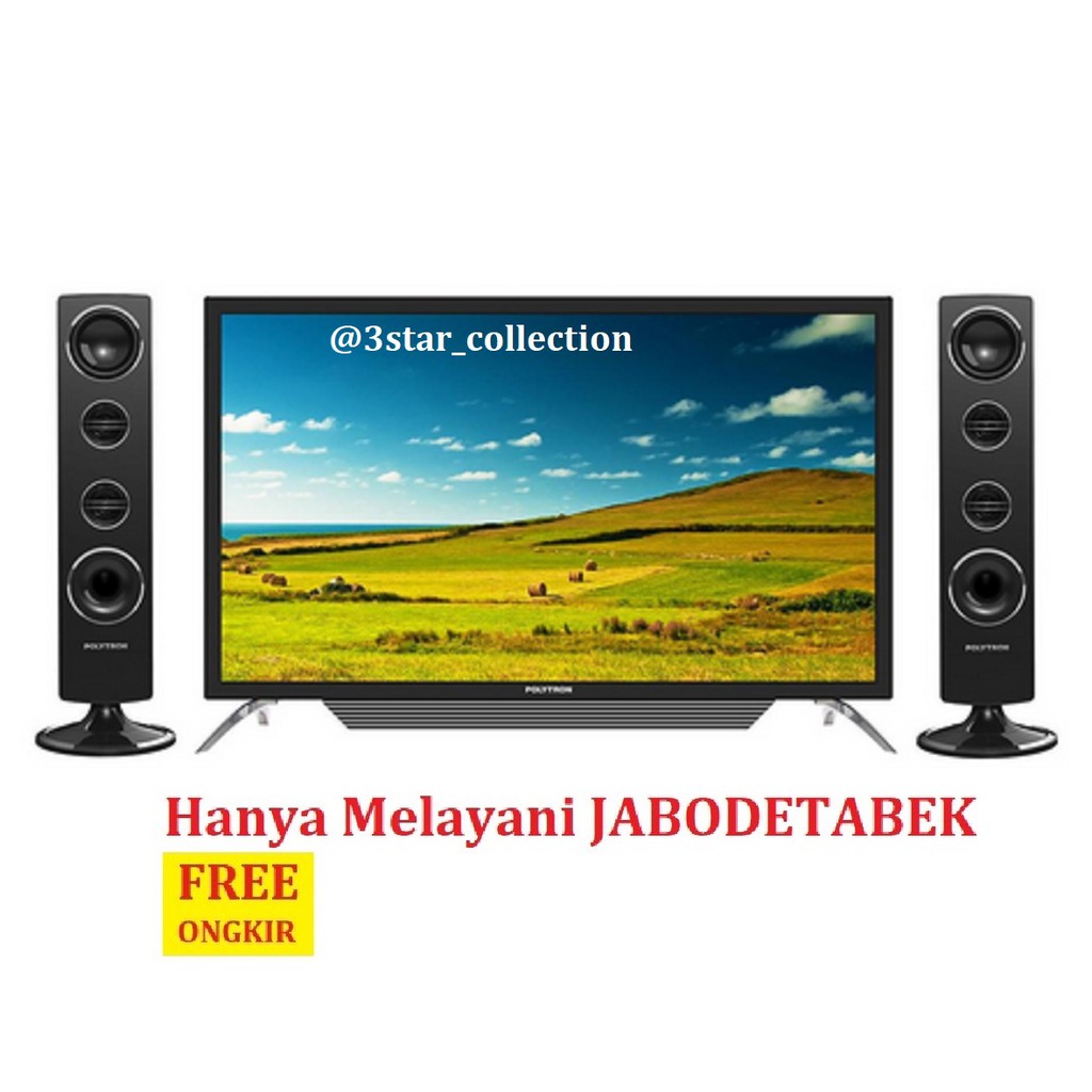 TELEVISI LED POLYTRON PLD40TS156 LED TV Cinemax Wave 39 INCH