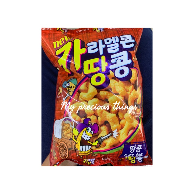 

Snack korea jagung caramel - crown caramel corn tangkong