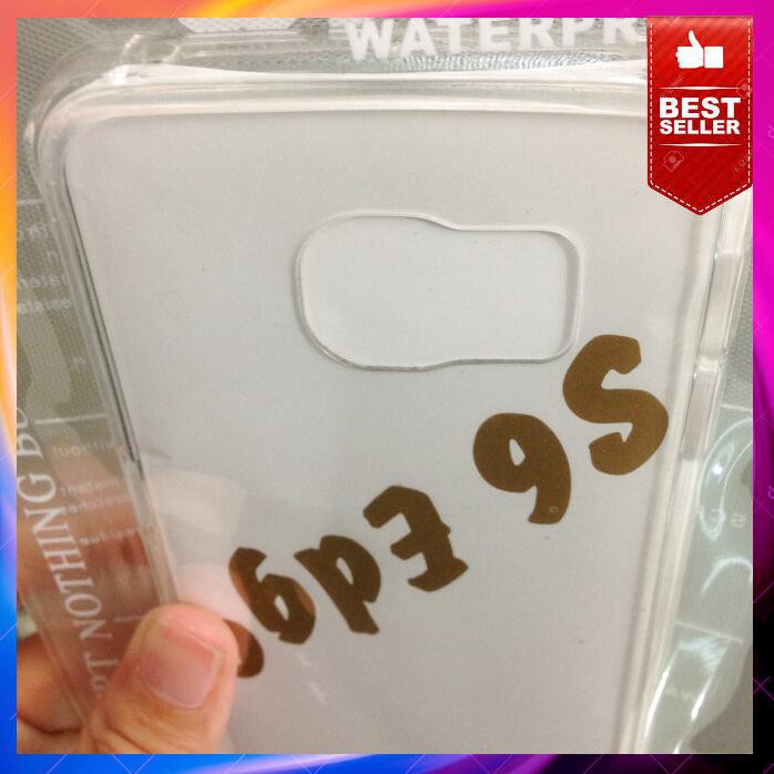 Acc Hp Silikon Jelly Case Anti Crack Samsung Galaxy S6 Edge Transparan