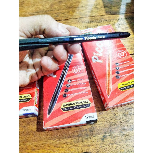 

Pulpen Piccolo zebra 0.7mm (1 pcs)