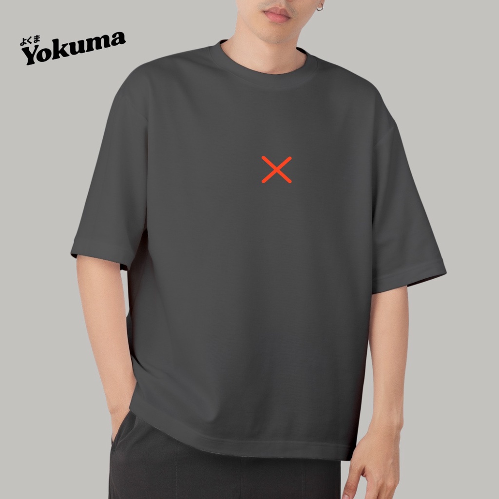 YOKUMA - XILOFONO Premium T-Shirt Oversized - Grey