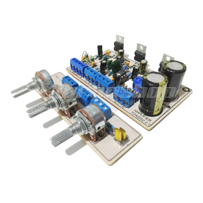 PALING MURAH Kit Amplifier Tda2050 2.1 Subwoofer 6 Inch **