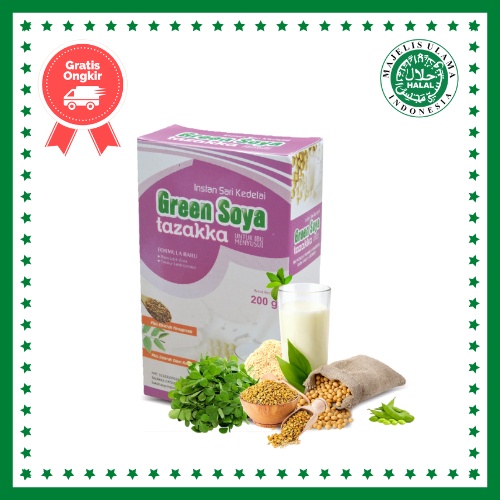 

Minuman Susu Kedelai Green Soya Ibu Menyusui Tazakka Original alami tanpa efek samping berkualitas khasiat ampuh