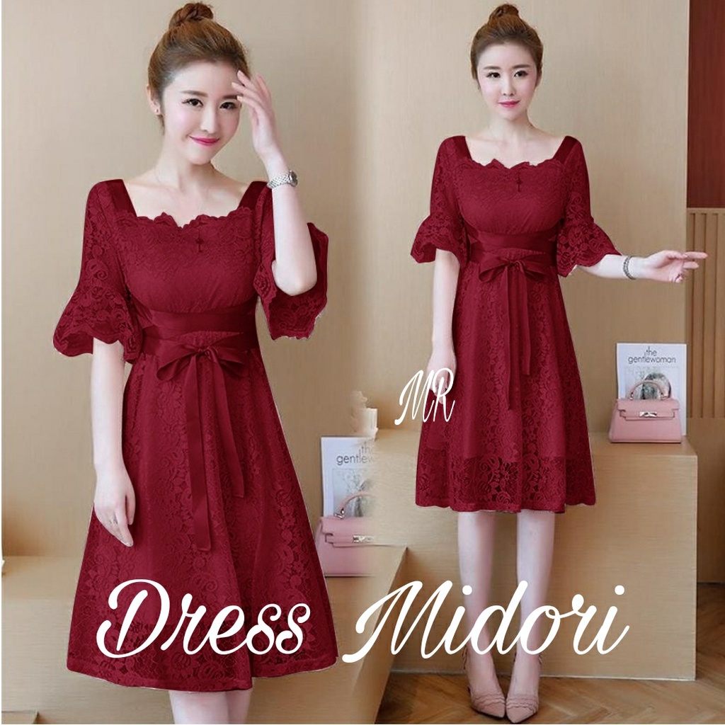 ALOD_DRESS MIDORI BRUKAT / DRESS BRUKAT CANTIK / BAJU DRESS TERBARU / PAKAIAN WANITA KEKINIAN / DRESS BRUKAT MODEL BARU / BAJU BRUKAT TERMURAH / DRESS WANITA DEWASA LARIS / BAJU DRESS KONDANGAN / DRESS BRUKAT / BISA COD