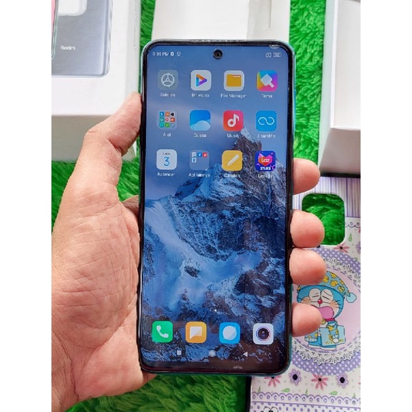 HANDPHONE HP SECOND BEKAS REDMI NOTE 9 PRO 6/64 (bkn 10 pro) 99% mulus fullori