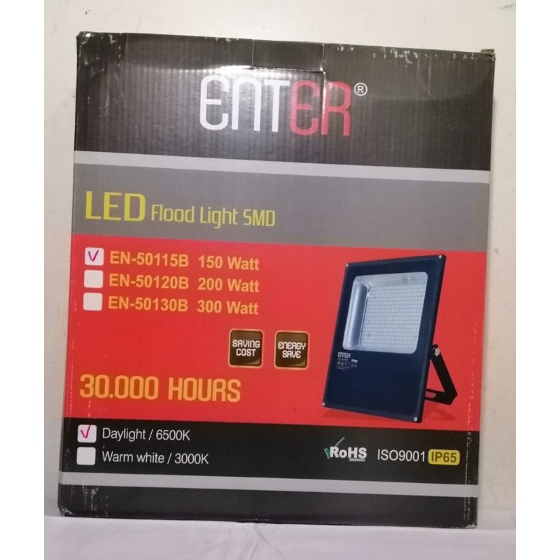 ENTER FLOOD LIGHT / KAP LAMPU SOROT / LAMPU TEMBAK LED 150 WATT / LAMPU SOROT LED