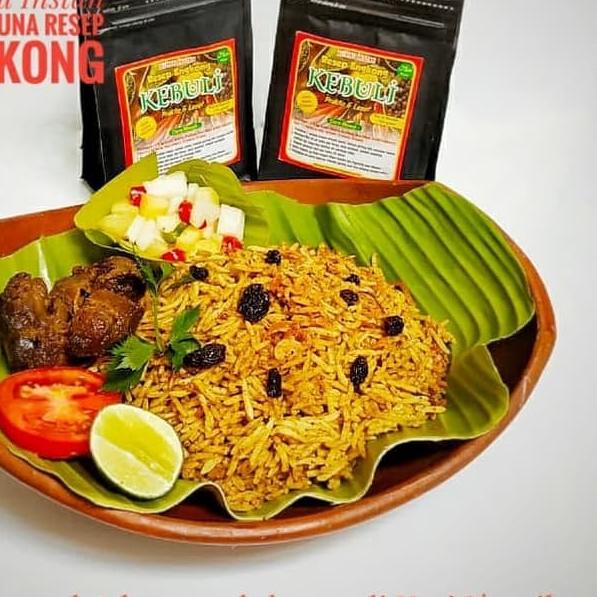 

BRANDS FESTIVAL Bumbu Nasi Kebuli Bumbu Serbaguna Raos By Resep Engkong Arabian Rice kemasan Ecopack Ekonomis gas !!
