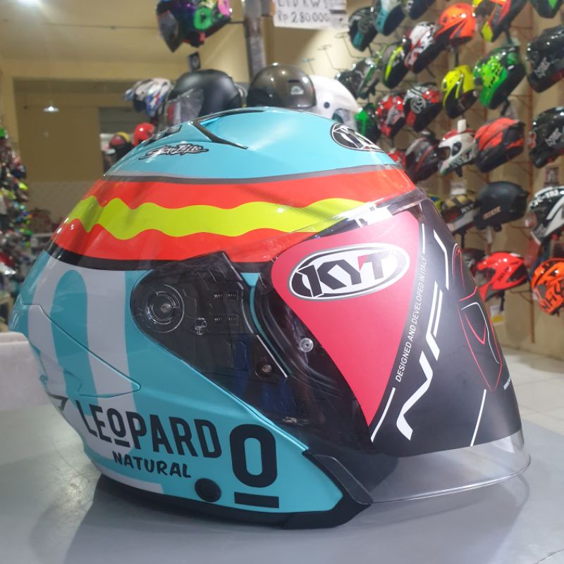 HELM KYT NFJ JAUME MASIA REPLICA LEOPARD XL