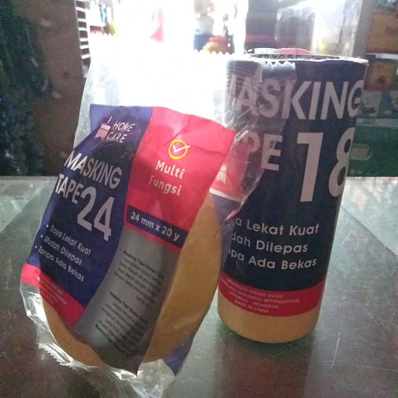 

MASKING TAPE / ISOLASI / LAKBAN KERTAS