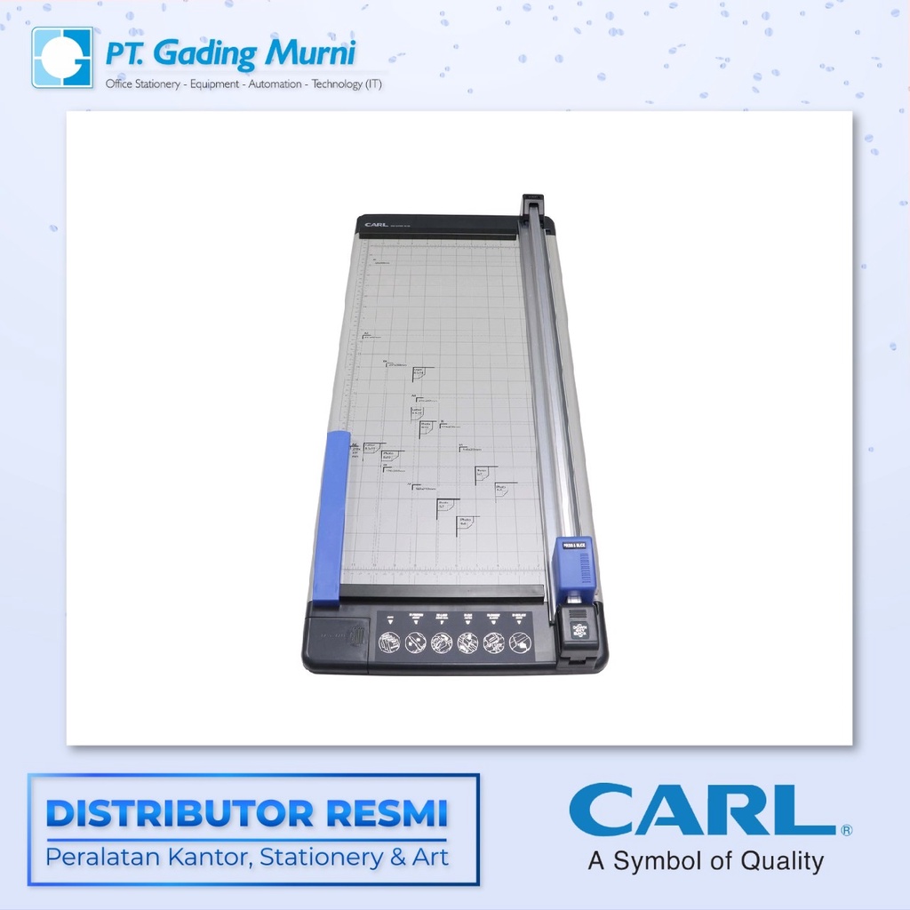 

PAPER CUTTER CARL DC-250