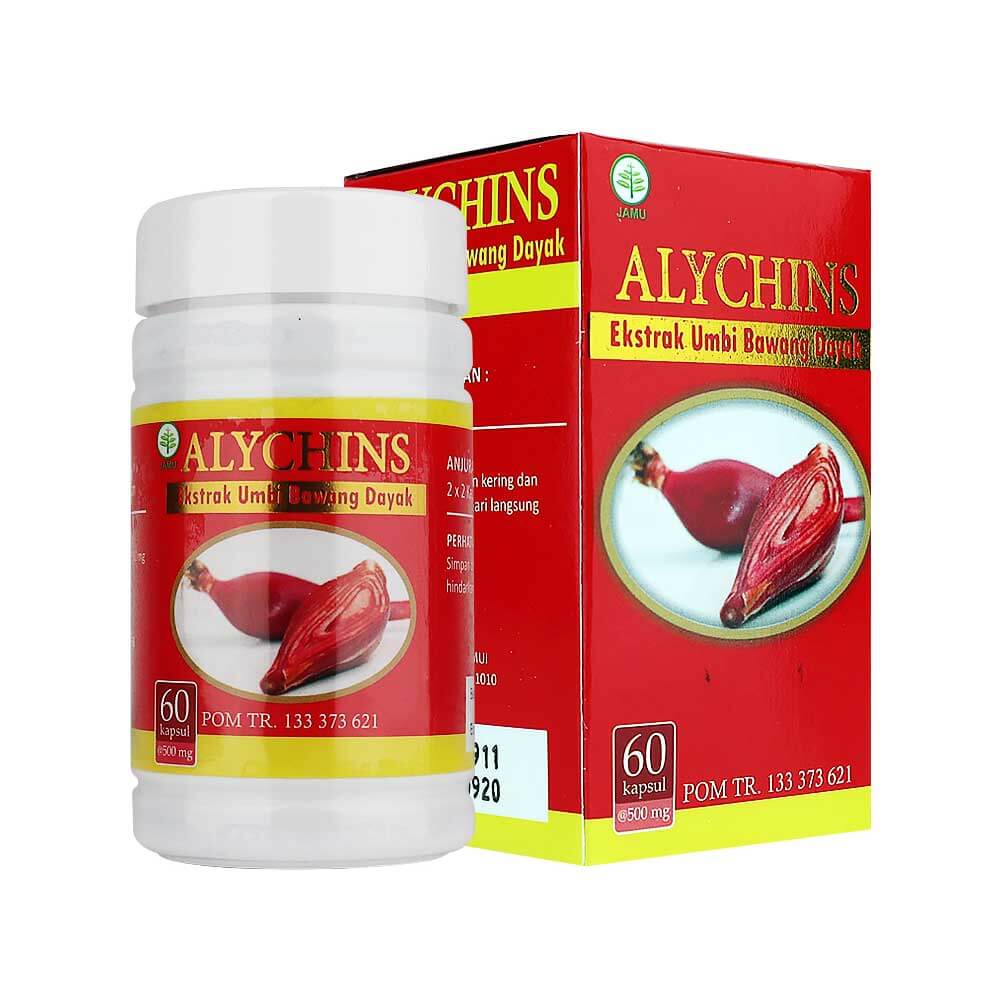Alychins Bawang Dayak Asli 60 Kapsul