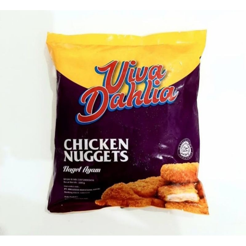 

Viva Dahlia Nugget 500gr / Chicken Nugget / Nugget Ayam