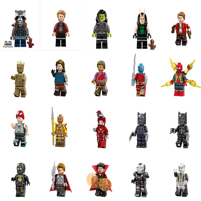 Lego Mainan Action Figure Spiderman untuk Hadiah Anak Lego Mainan Action Figure Spiderman untuk Hadiah Anak