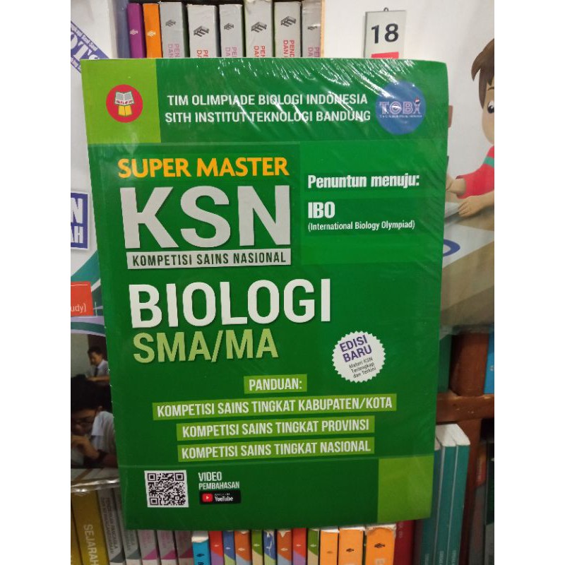 Jual BUKU SUPER MASTER KSN Kompetisi Sains Nasional BIOLOGI SMA/MA ...