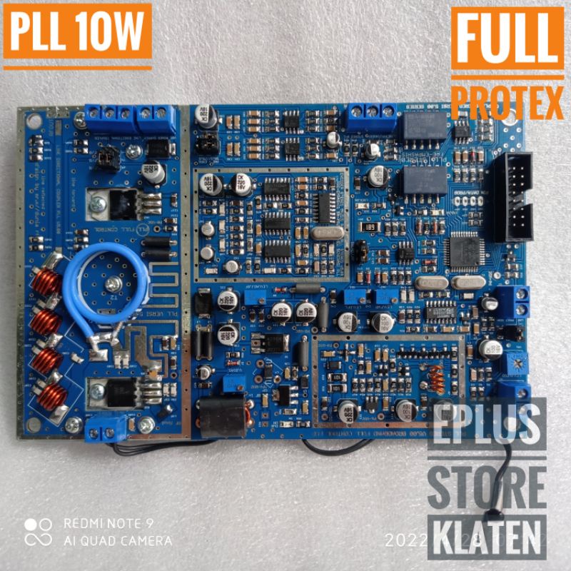 Exciter PLL Profesional 10 Watt 87.5-108 Mhz Stereo Pemancar FM Module