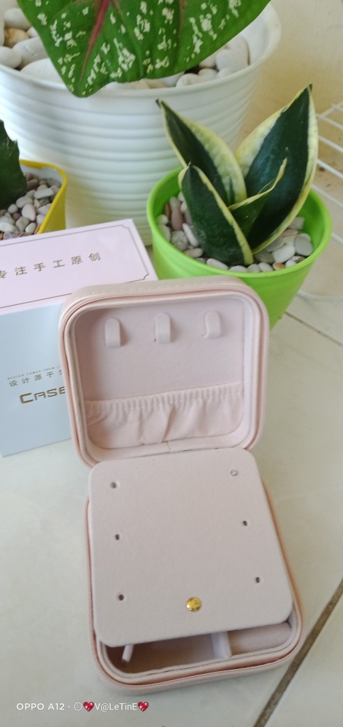 Casegrace Kotak Perhiasan Perjalanan Pu Kotak Perhiasan Kulit Organizer Kotak Perhiasan Perjalanan Kecil Cincin Perhiasan Kalung Kasus Dengan Cermin