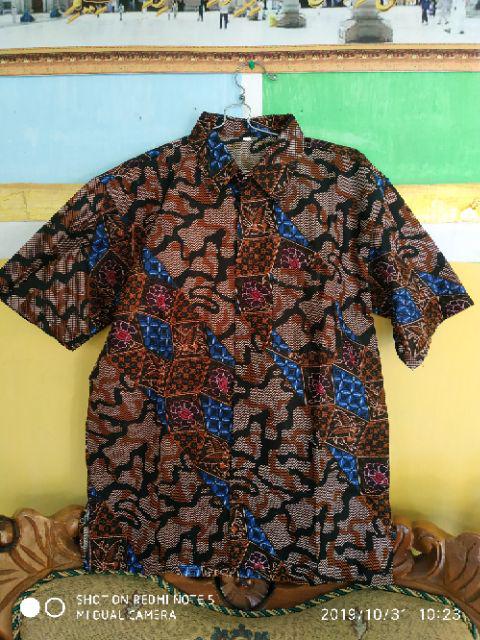 Batik Dolby Dolbi Dobby Doby Tenun Sutra Tulis Katun Atbm Baton Sarimbit Couple Pkl Hem Sogan Srg30x