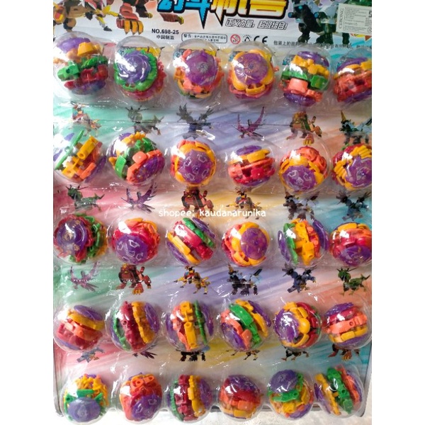 LEGO DINOSAURUS / BOLA DINOSAURUS MAINAN ANAK MURAH