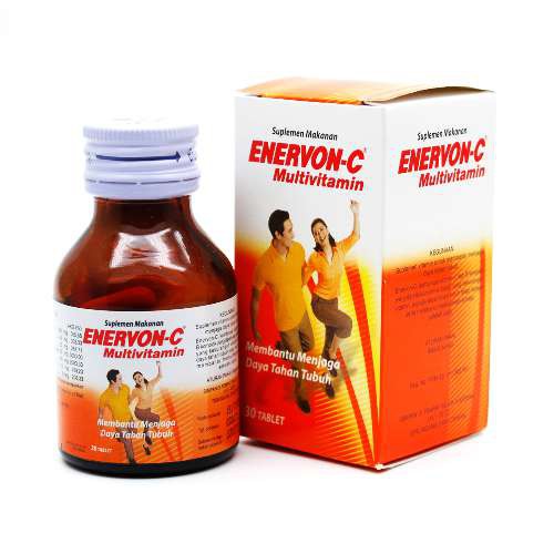 ENERVON C BOTOL ISI 30 KAPSUL - MULTIVITAMIN