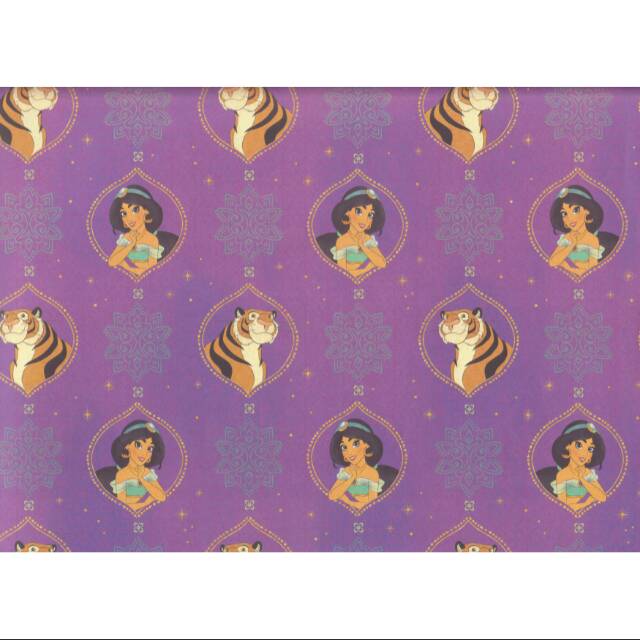 

Kertas Kado Sansan Wawa SW 5359 "disney-princess-jasmine-aladdin