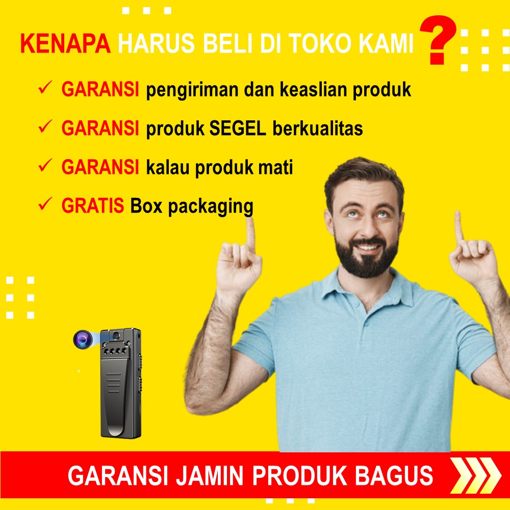 KAMERA MINI TERSEMBUNYI TANPA KABEL CAMERA CCTV PENGINTAI KECIL OUTDOOR IP SPYCAM SPY CAM HIDDEN CAMERA CAMCORDER PENGINTIP MATAMATA MURAH BENTUK CLIP RECORDER ALAT KEAMANAN RUMAH JS137