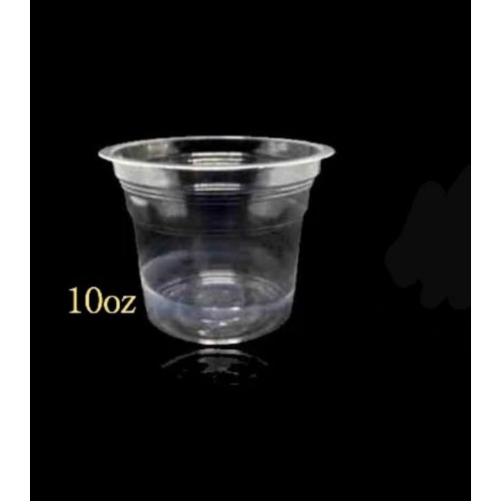 Gelas datar bintang laut/gelas plastik/Gelas OZ/gelas datar tebal