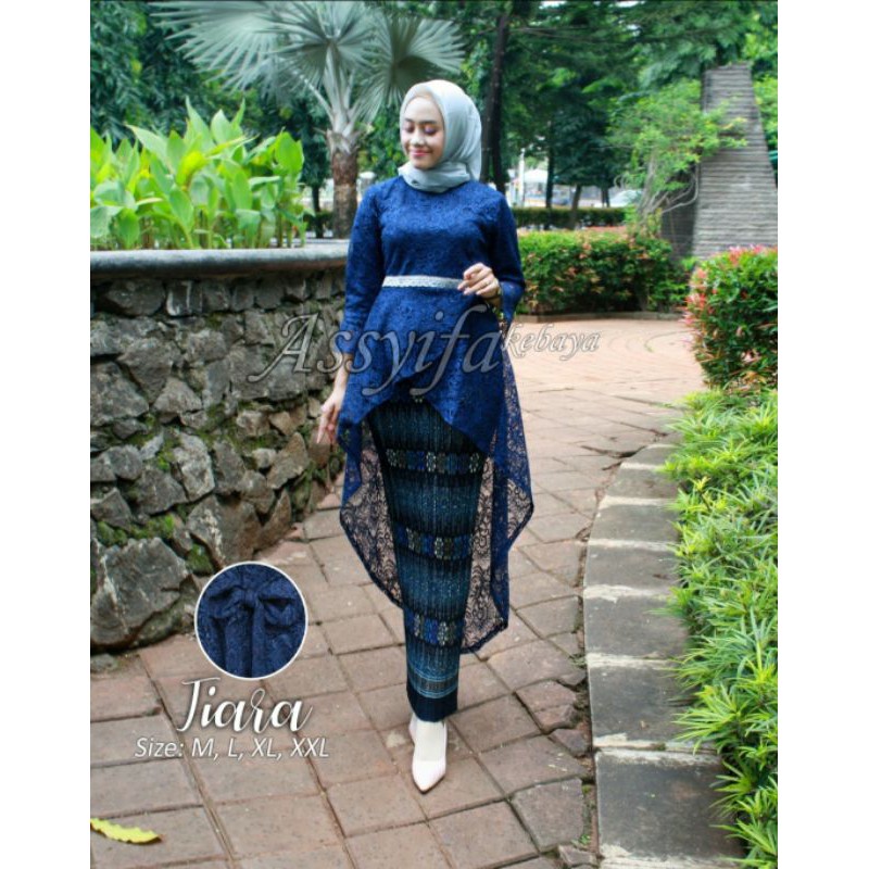 KEBAYA MODERN - KEBAYA PESTA - SET TUNIK AURORA TIARA BY - ASSYFA KEBAYA