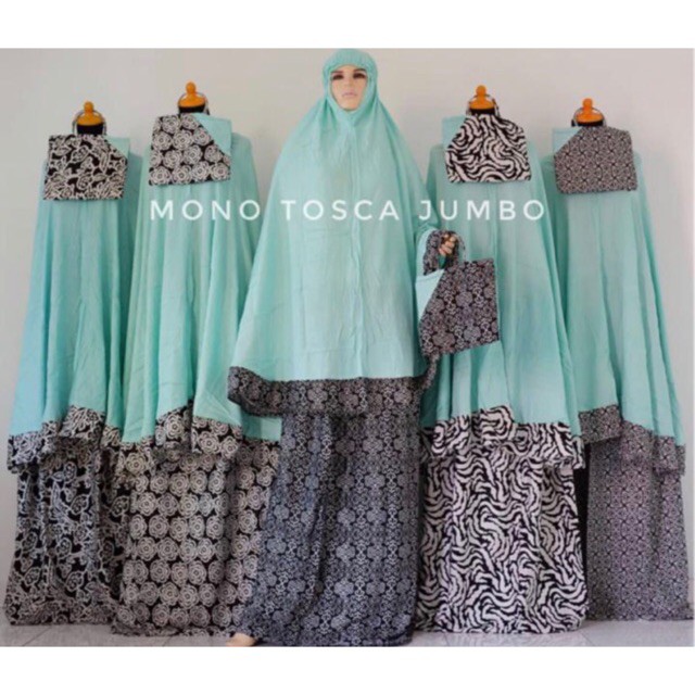 #     Exclusive Mukena Bali Santung Rayon Putih Sholat Tarawih Adem Mukenah Mewah Elegan Dingin
