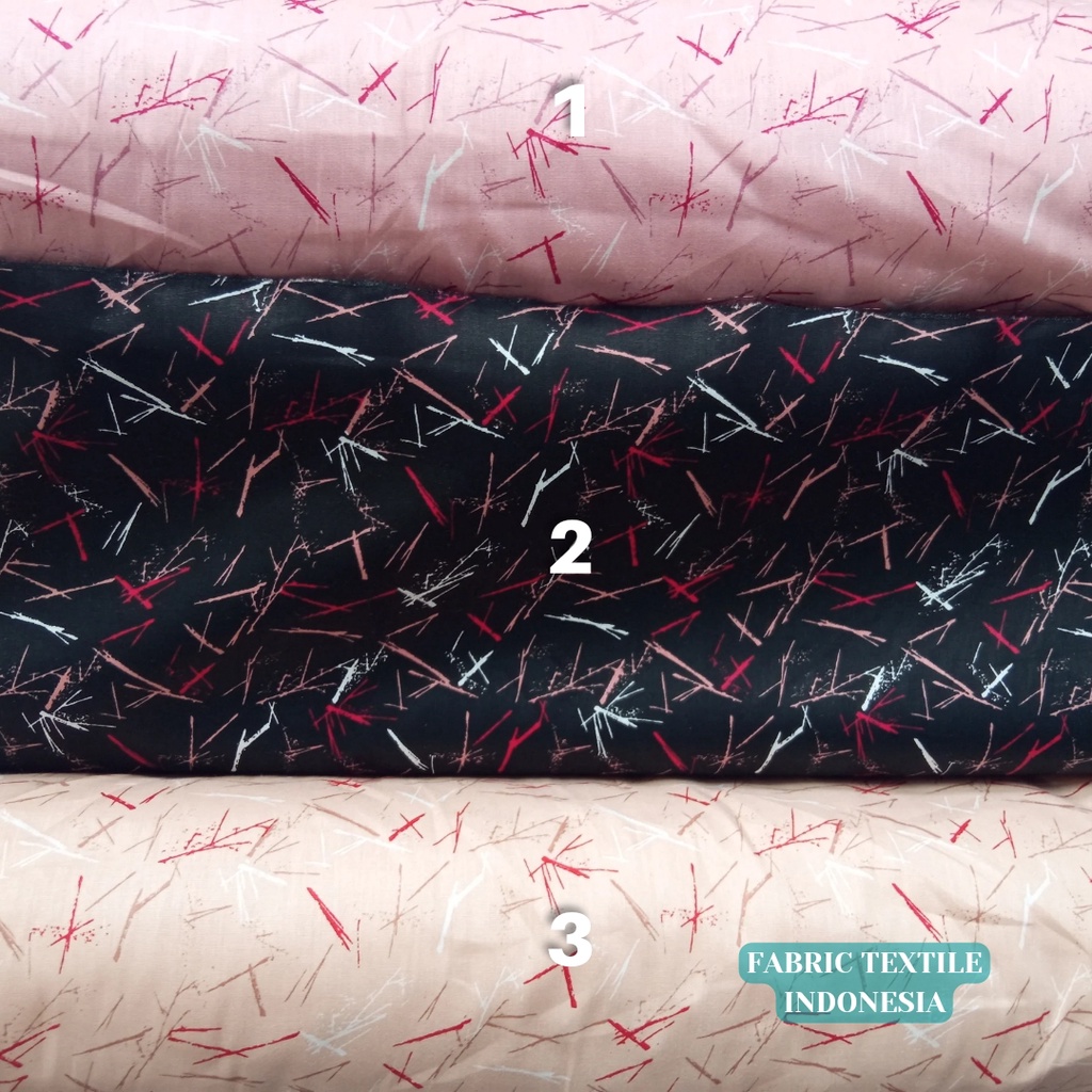 KAIN KATUN JEPANG MOTIF TOKAI SENKO / JAPAN DESIGN / KAIN MOTIF ABSTRAK / KAIN KATUN JEPANG ABSTRAK 