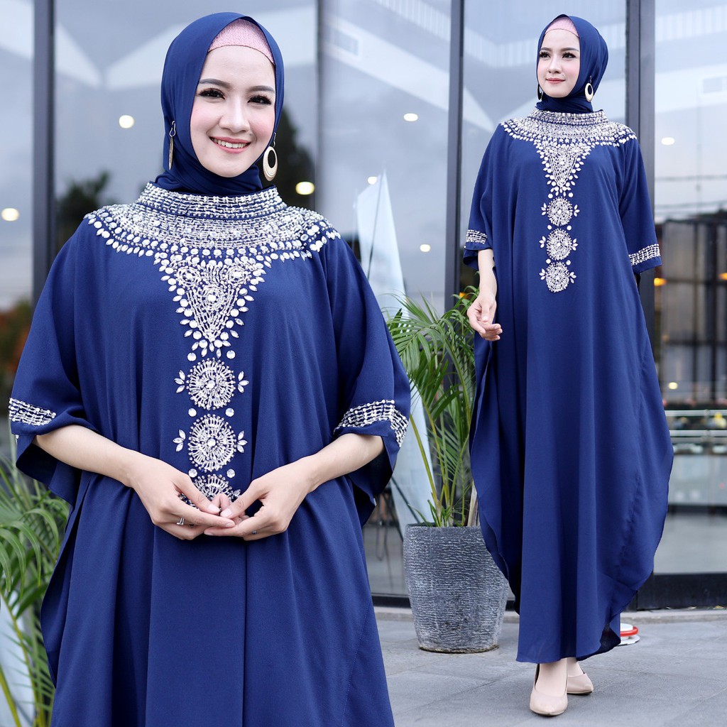 HOPYLOVY - Kaftan Wanita Payet Terbaru Maharani