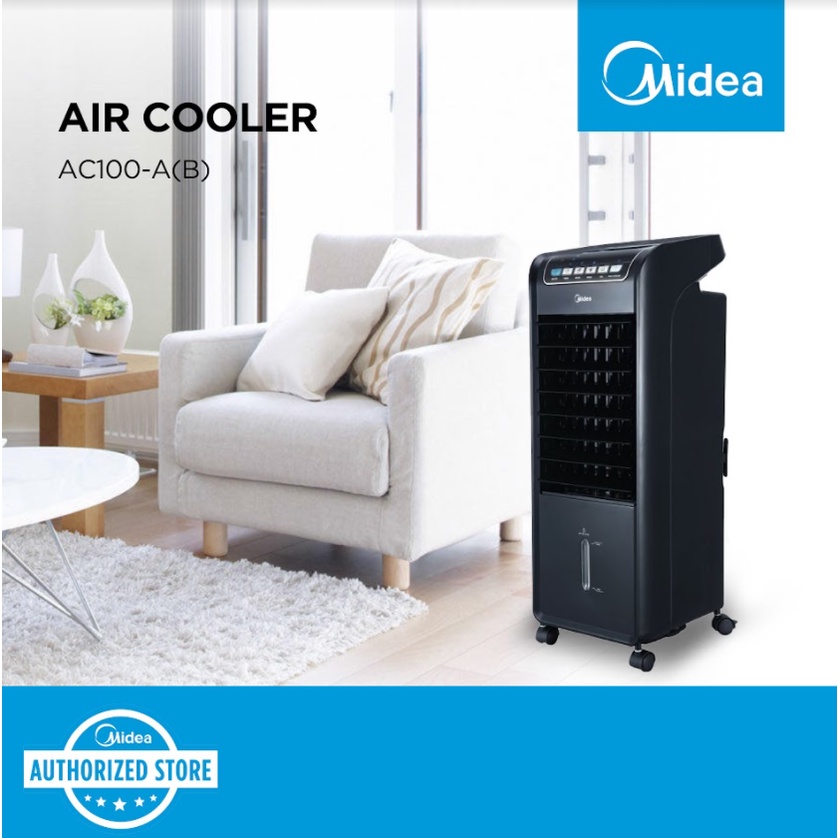 Air Cooler Midea AC100 A / AC100A 6 Liter Remote Control 55 Watt