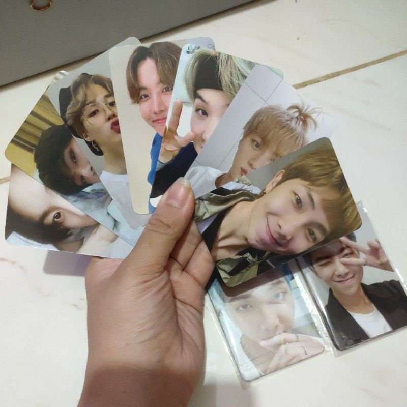 PHOTOCARD BTS SELCA VERSION