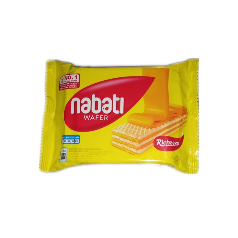 

paket 5 pcs Nabati Wafer 50g