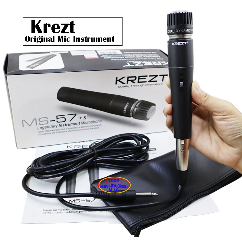 Jual Mic Kendang Krezt Ms S Microphone Instrument Mik Gendang Mkrofon Legendary Shopee Indonesia