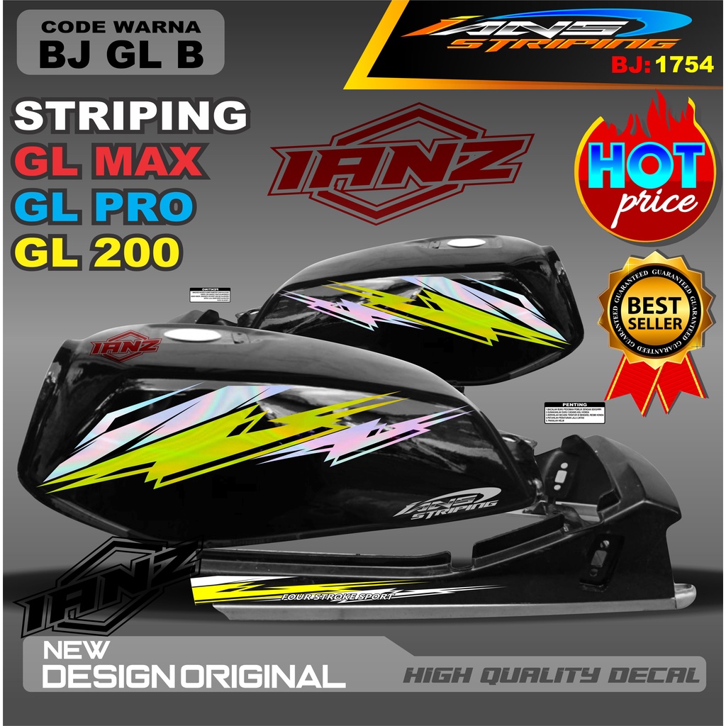 PROMO STRIPING HOLOGRAM GL PRO /  STIKER GL MAX VARIASI HOLOGRAM / STIKER HOLOGRAM